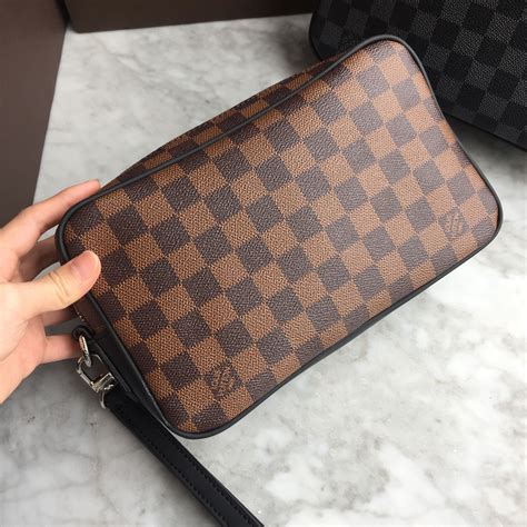 louis vuitton clutch for men|Louis Vuitton retired evening clutch.